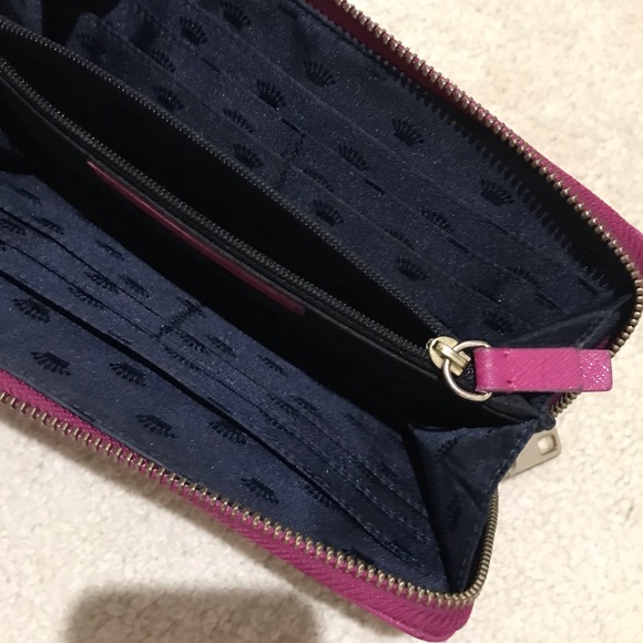 🆕🔥JUICY COUTURE REAL LEATHER&SUPER CHIC&TRENDY PRETTY PINK&GOLD HARDWARE NWOT - Picture 10 of 15